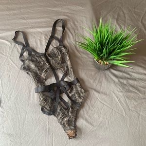 VS Black and Lace Lingerie